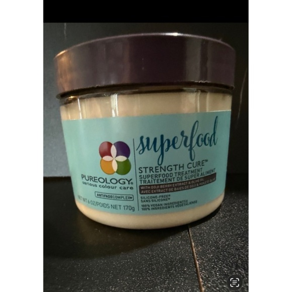 Pureology Strength Cure Superfood Treatment Mask Hairโ Care 6oz Vegan Repair